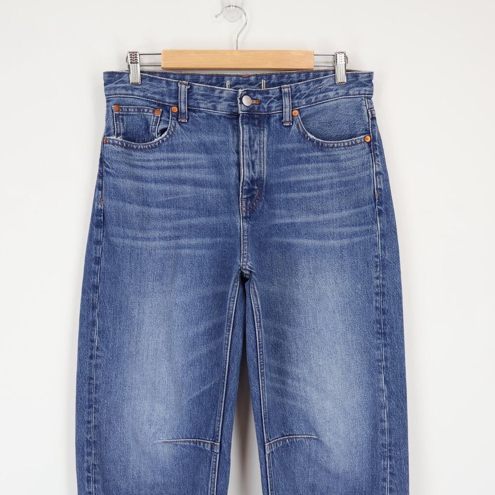 Madewell The Darted Barrel Leg Jean Irmo Wash Size 26 - Picture 3 of 10